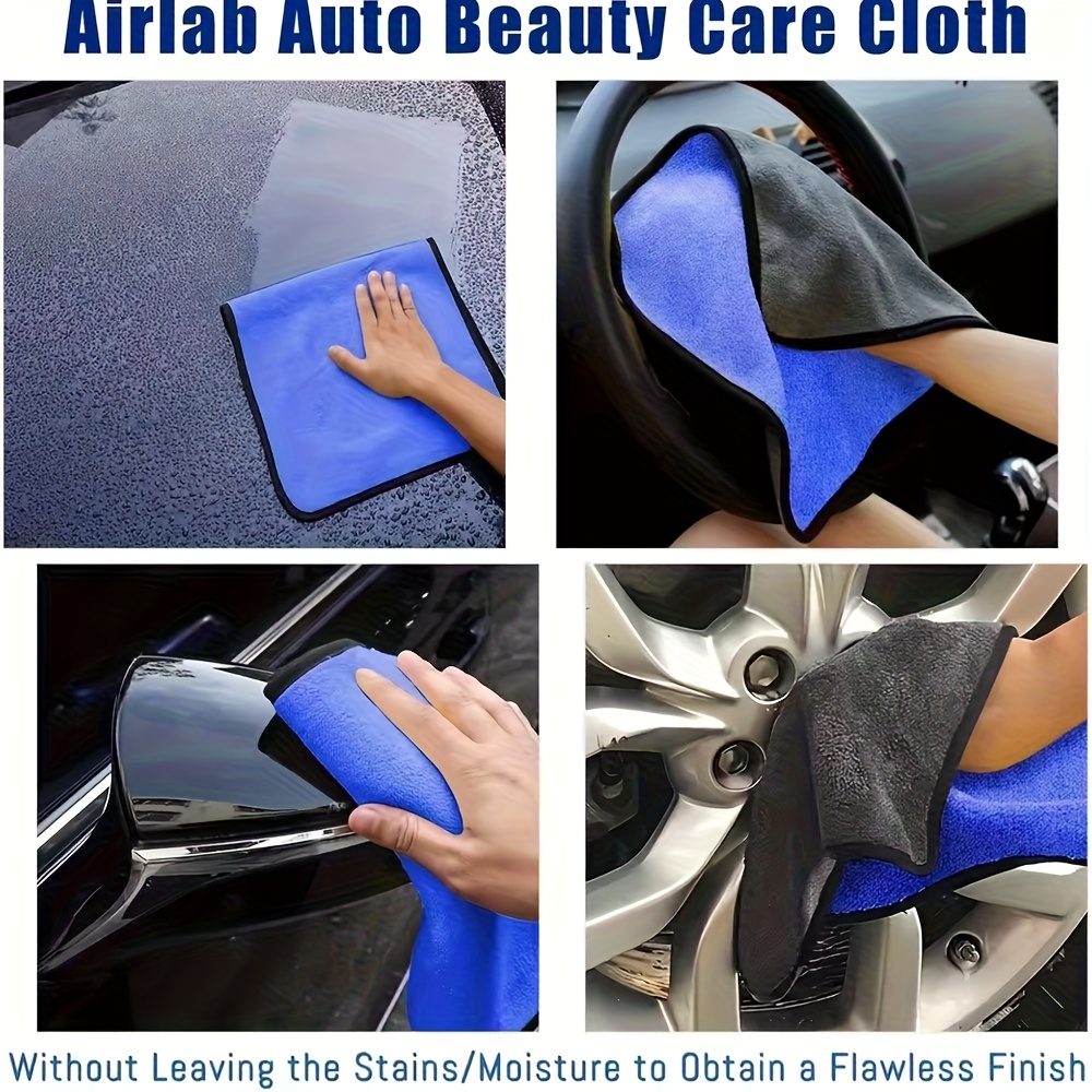 Microfiber Towel Detailing - 1-10pcs Microfiber Car Cleaning Towels Ultra
