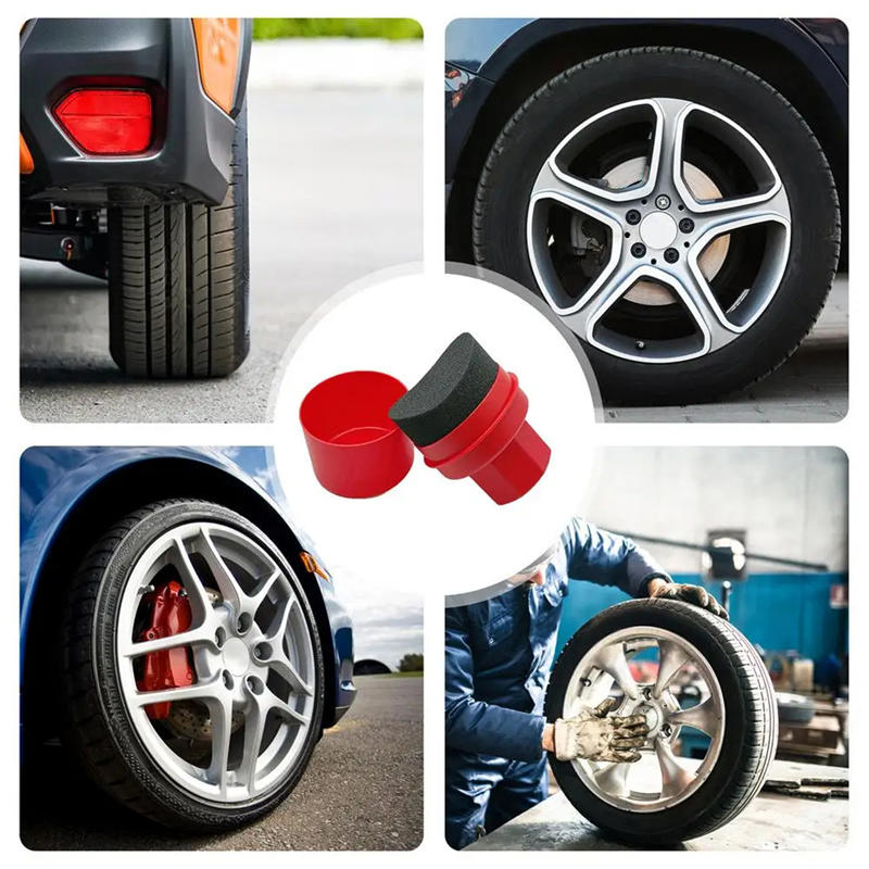 Curved Car Tire Waxing Sponge  - مراجعة Wax Applicator Pad وسعره