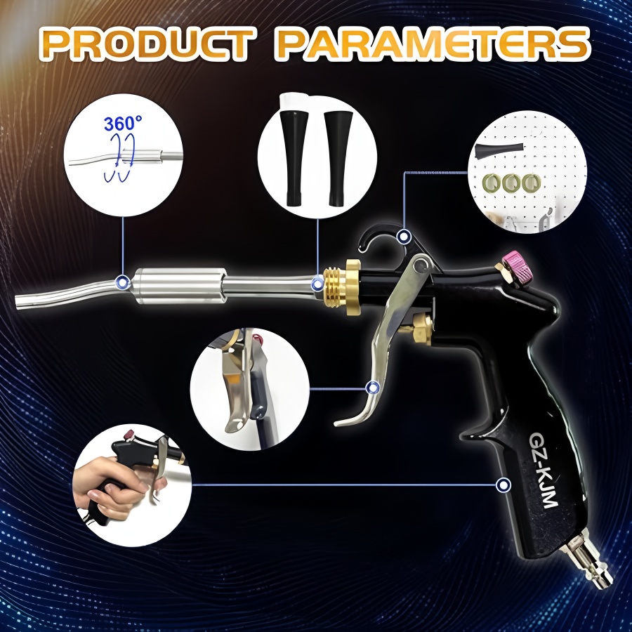 Air Blow Gun Car Interior Clea - مراجعة Dirt Brush Interior وسعره