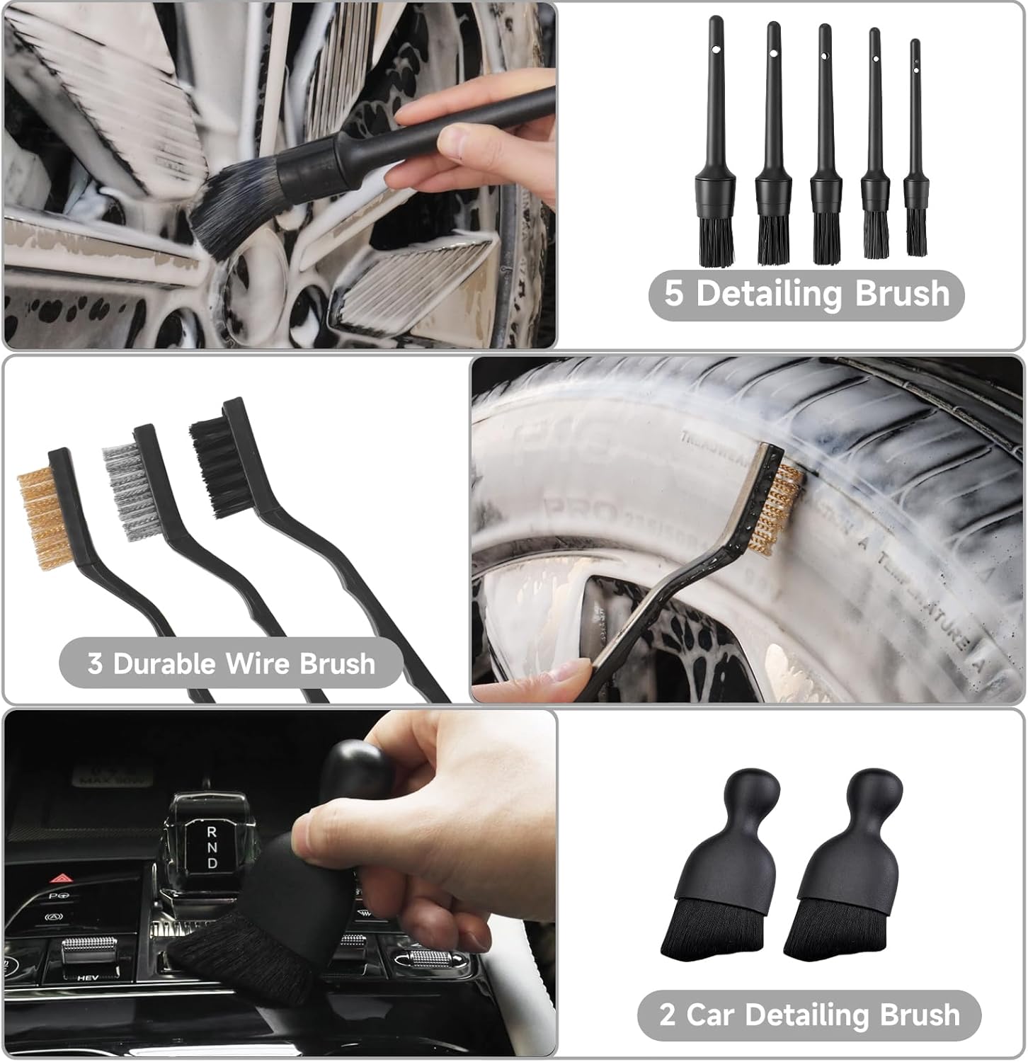 Car Detailing Kit, 36Pcs Profe - مراجعة Interior Detailing Kit وسعره