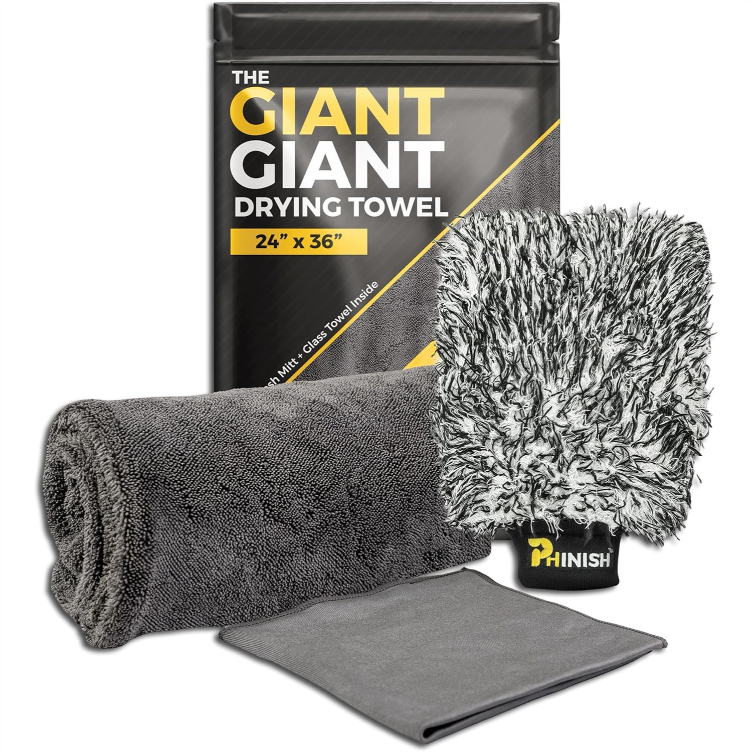 24x36 Car Drying Towel 1200 GS - مراجعة Microfiber Towel Detailing وسعره