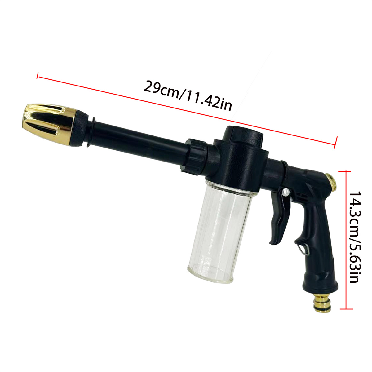 Home Pag High-pressure Water G - مراجعة Pressure Washer Foam Gun وسعره