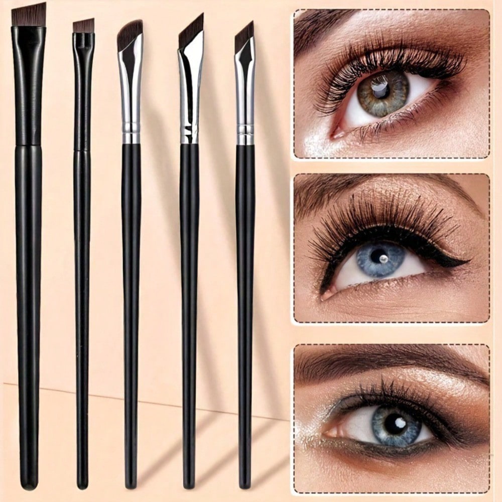 5 Makeup Brush Set, Sickle Eye - مراجعة Detailing Brush Set وسعره