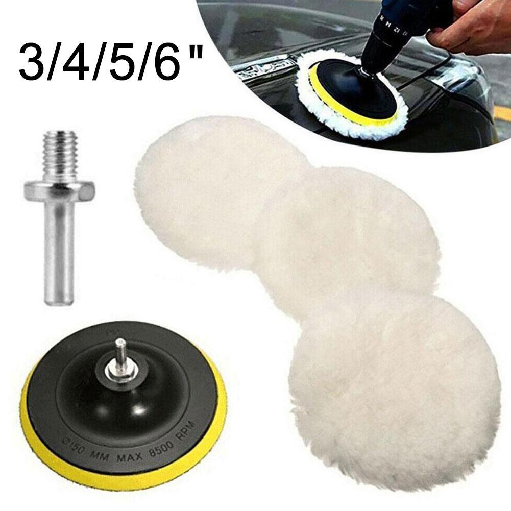 6pcs/set Car Polishing Sponge  - مراجعة Polish Pad Set Buffer وسعره