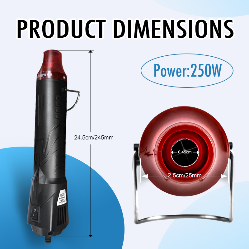 220V Hot Air Gun Soldering Tem - مراجعة Dryer Car Blower وسعره