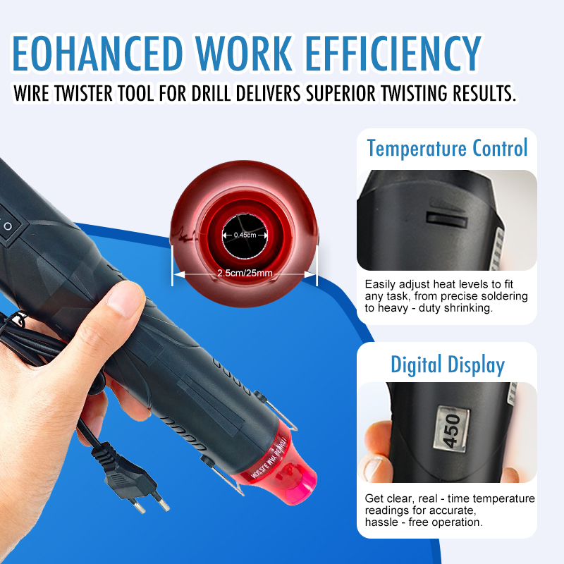 220V Hot Air Gun Soldering Tem - مراجعة Dryer Car Blower وسعره