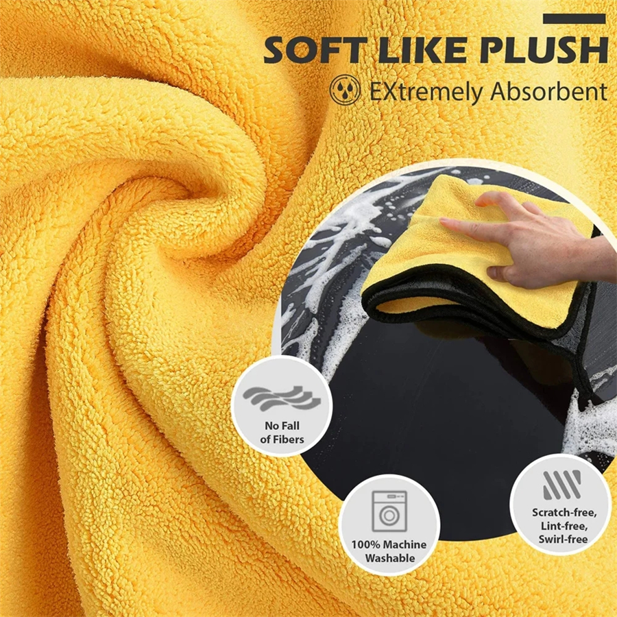 1/2/6pcs Microfiber Cleaning T - مراجعة Interior Detailing Kit وسعره