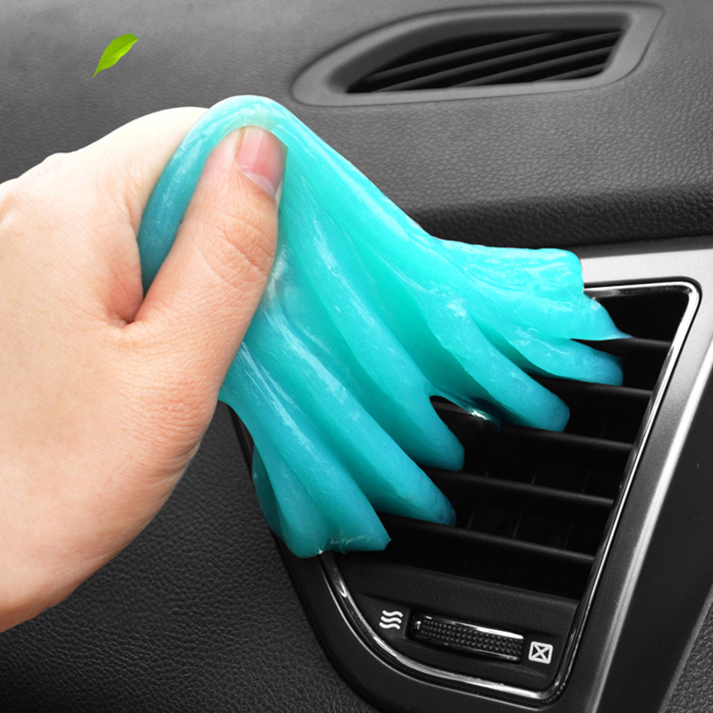 New Car Cleaning Gel Magic Mud - مراجعة Dirt Brush Interior وسعره