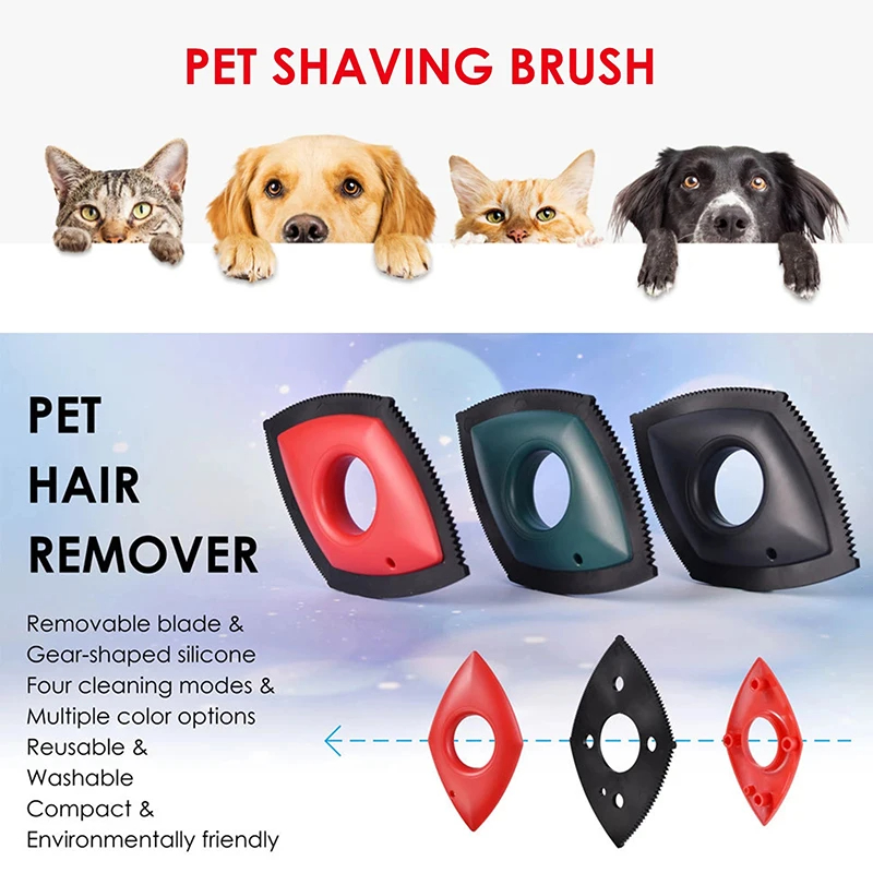 4 Modes Pet Hair Remover Comb  - مراجعة Seat Cleaner Fabric وسعره