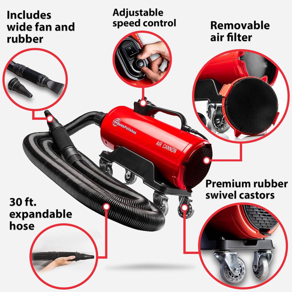 Air Cannon Car Dryer Blower -  - مراجعة Dryer Car Blower وسعره