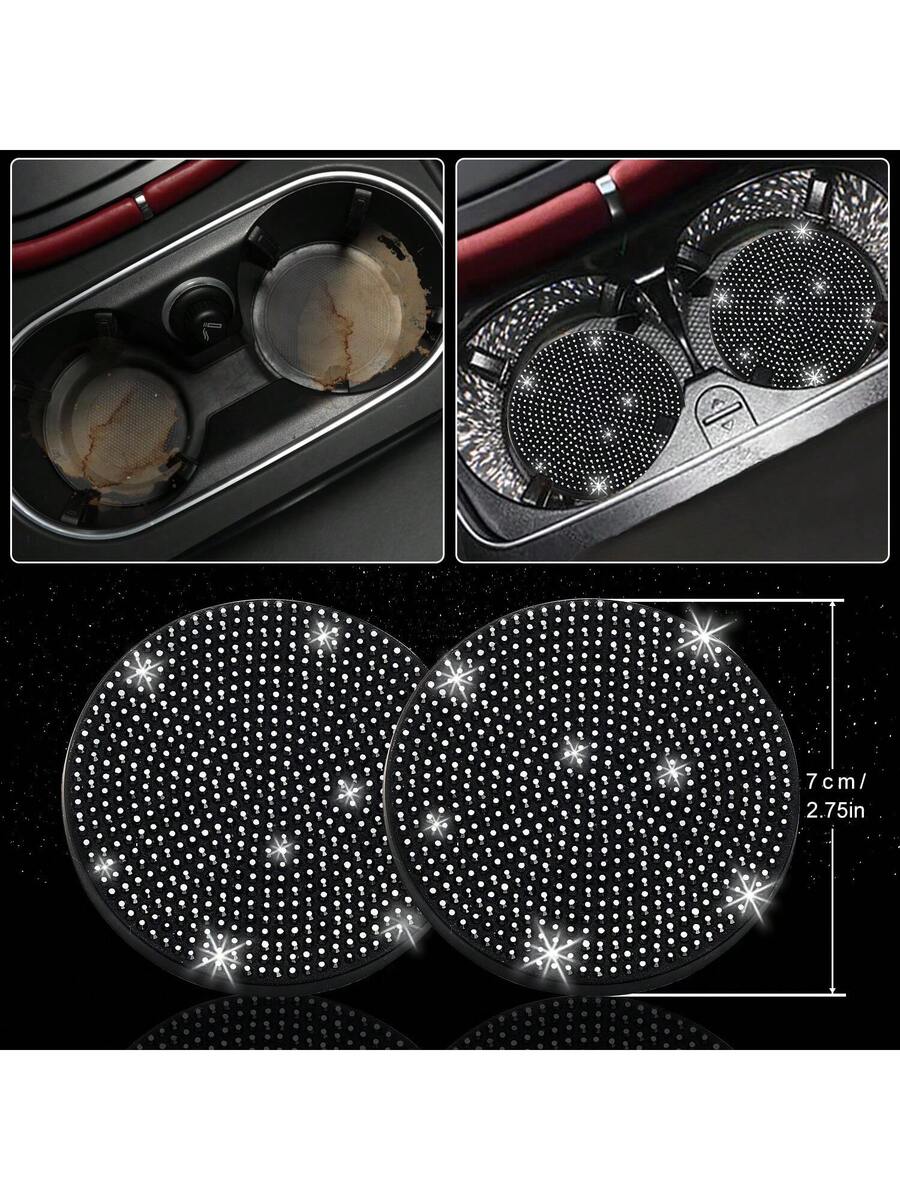 Bling Car Floor Mats Set With  - مراجعة Dirt Brush Interior وسعره