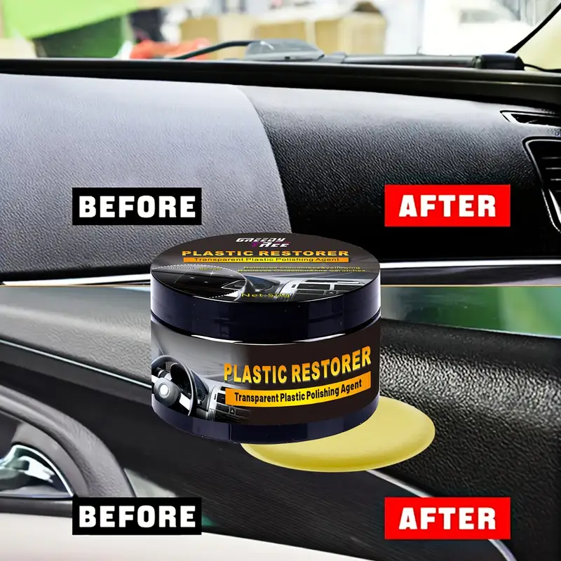 GREEDY TREE Automotive Plastic - مراجعة Trim Restorer Plastic وسعره