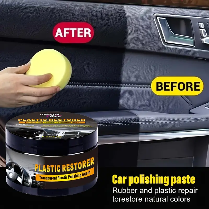 GREEDY TREE Automotive Plastic - مراجعة Trim Restorer Plastic وسعره