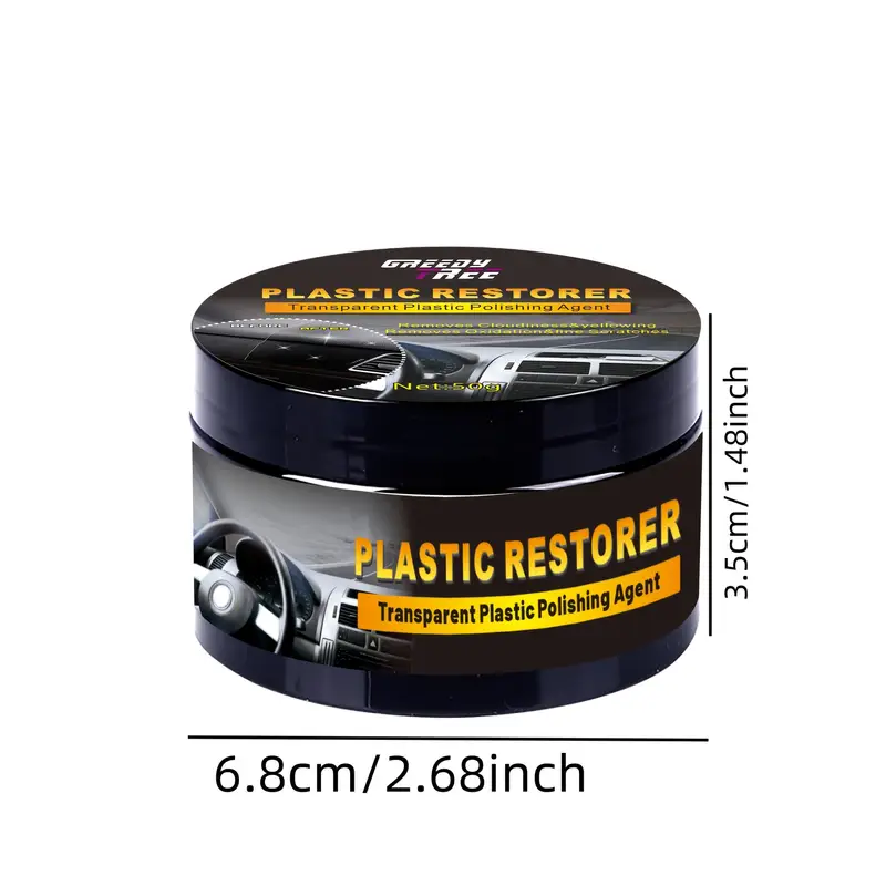 GREEDY TREE Automotive Plastic - مراجعة Trim Restorer Plastic وسعره