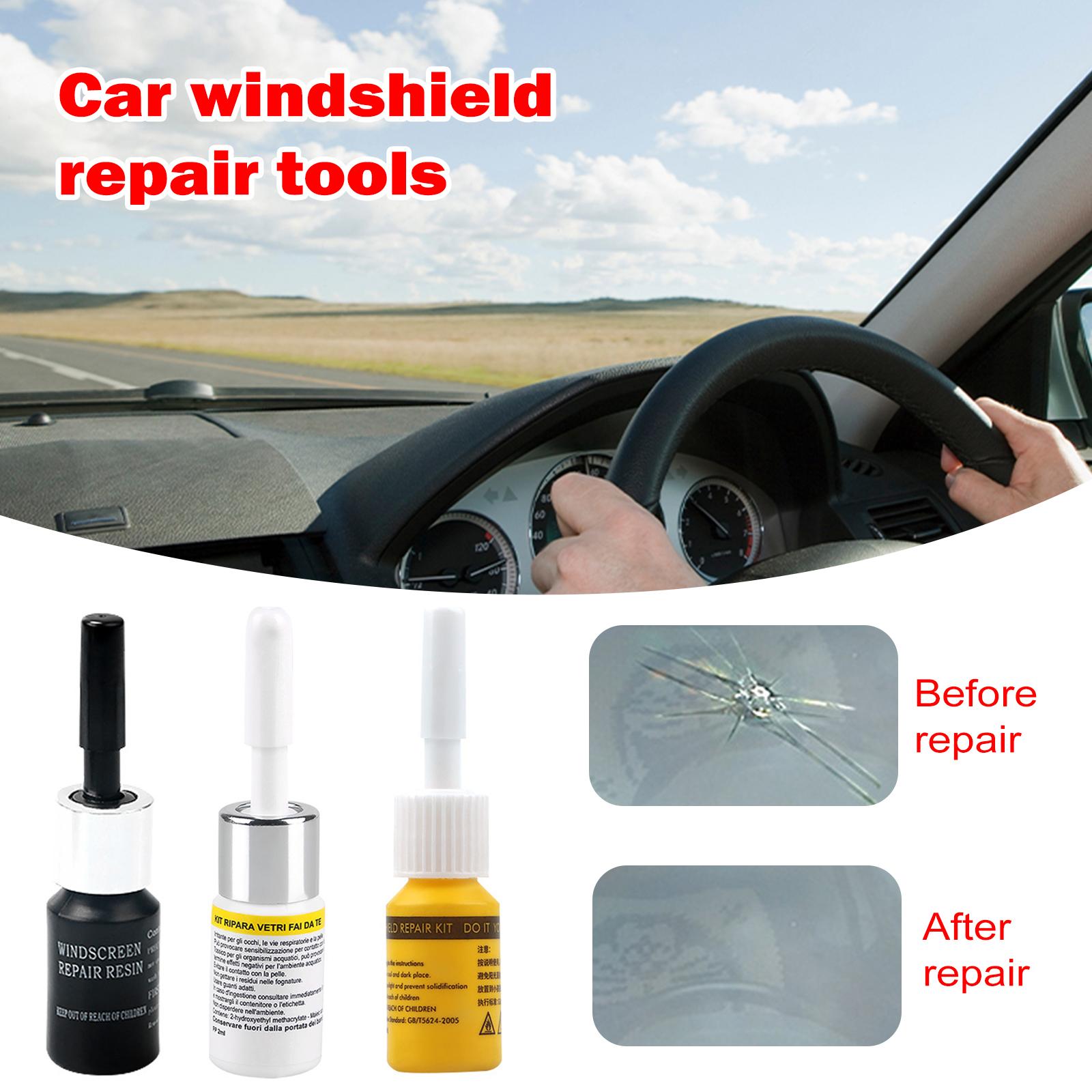 Car Cracked Glass Repair Kit W - مراجعة Glass Cleaner Streak وسعره