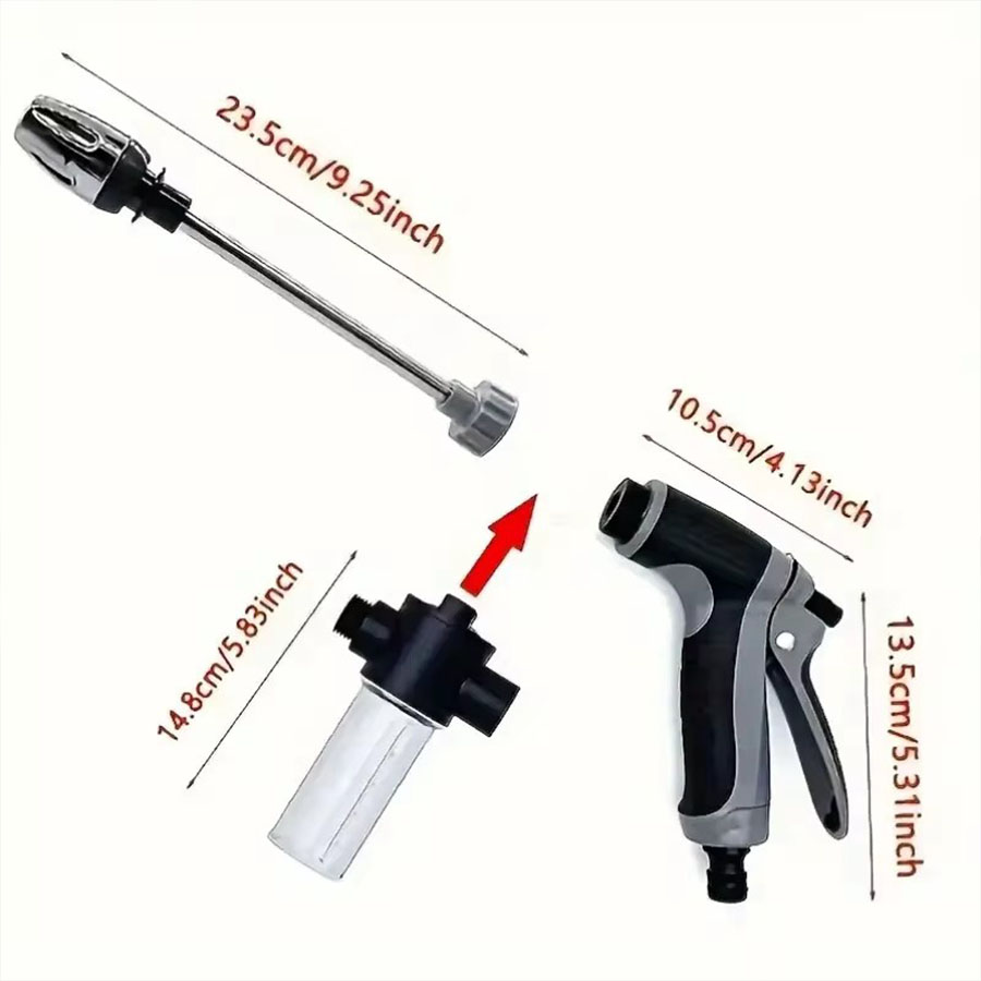 Car Wash High Pressure Water G - مراجعة Pressure Washer Foam Gun وسعره