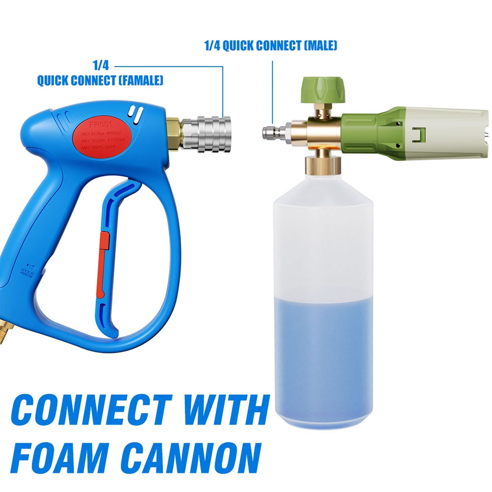 Aluminum Foam gun Lance Foam c - مراجعة Pressure Washer Foam Gun وسعره