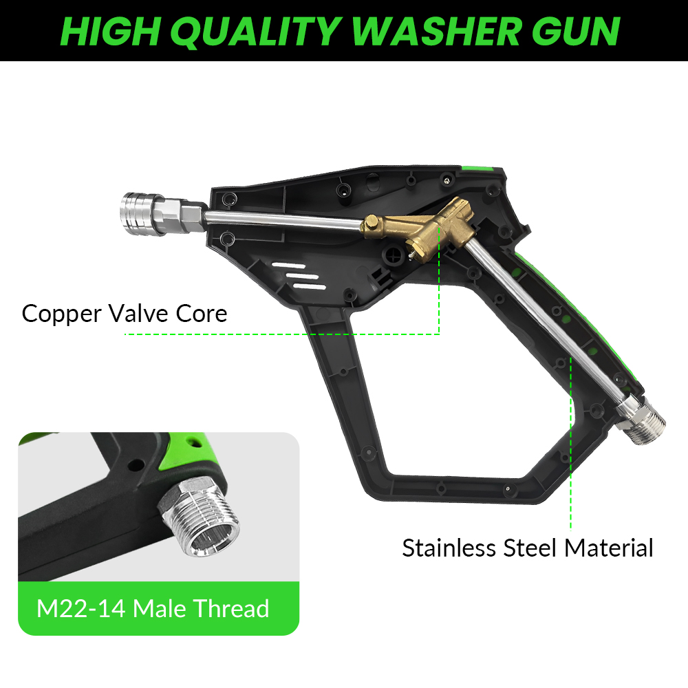 High Pressure Washer Accessori - مراجعة Pressure Washer Foam Gun وسعره