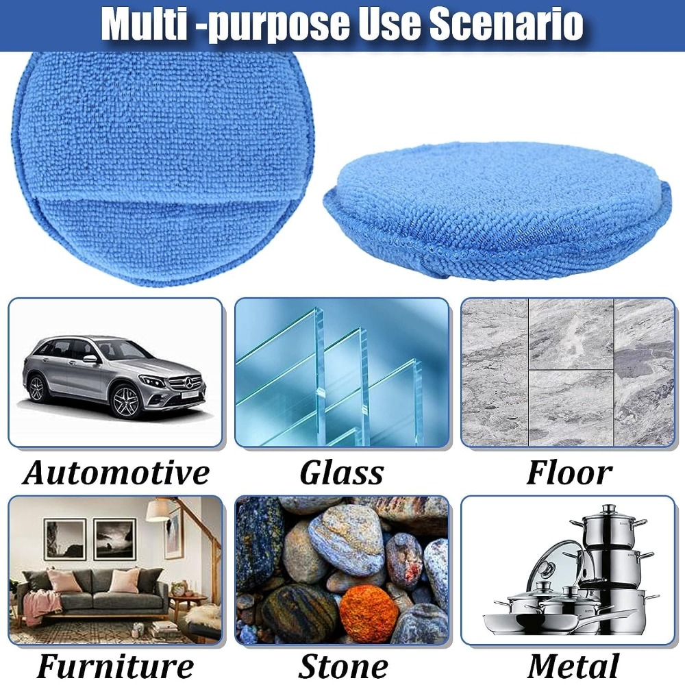 Microfiber Wax Applicator Pads - مراجعة Wax Applicator Pad وسعره