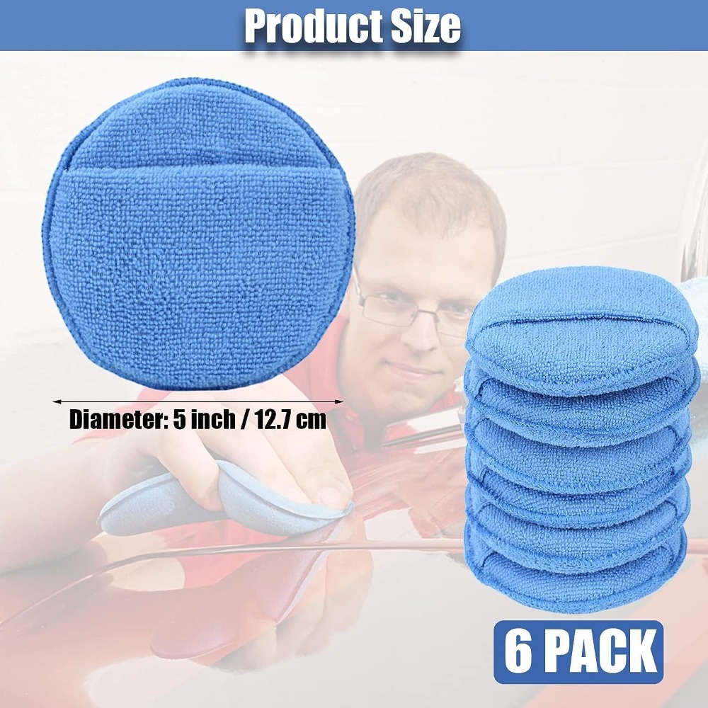 Microfiber Wax Applicator Pads - مراجعة Wax Applicator Pad وسعره