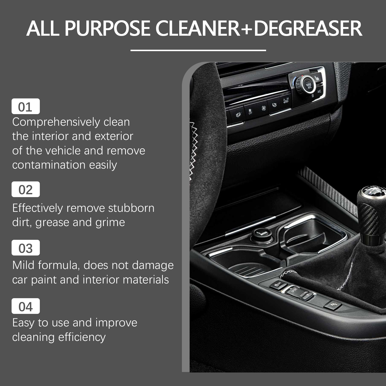 Auto Interior Cleaner Remove T - مراجعة Leather Cleaner Interior وسعره