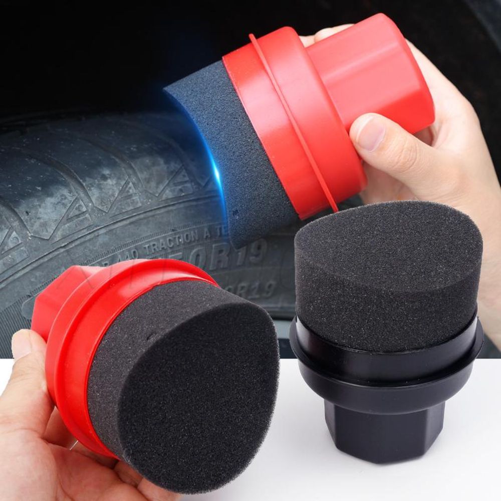 Curved Tire Polishing Sponge w - مراجعة Wax Applicator Pad وسعره