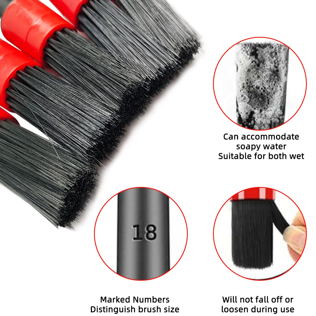 126-Piece Car Detail Cleaning  - مراجعة Dirt Brush Interior وسعره