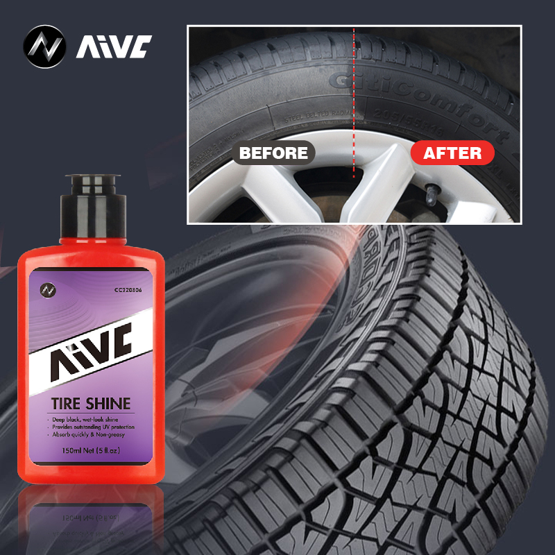 Tire Shine AIVC Tyre Gloss Coa - مراجعة Tire Shine Spray Sealant وسعره
