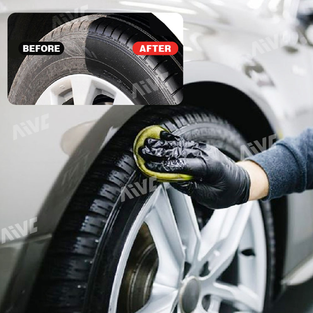 Tire Shine AIVC Tyre Gloss Coa - مراجعة Tire Shine Spray Sealant وسعره