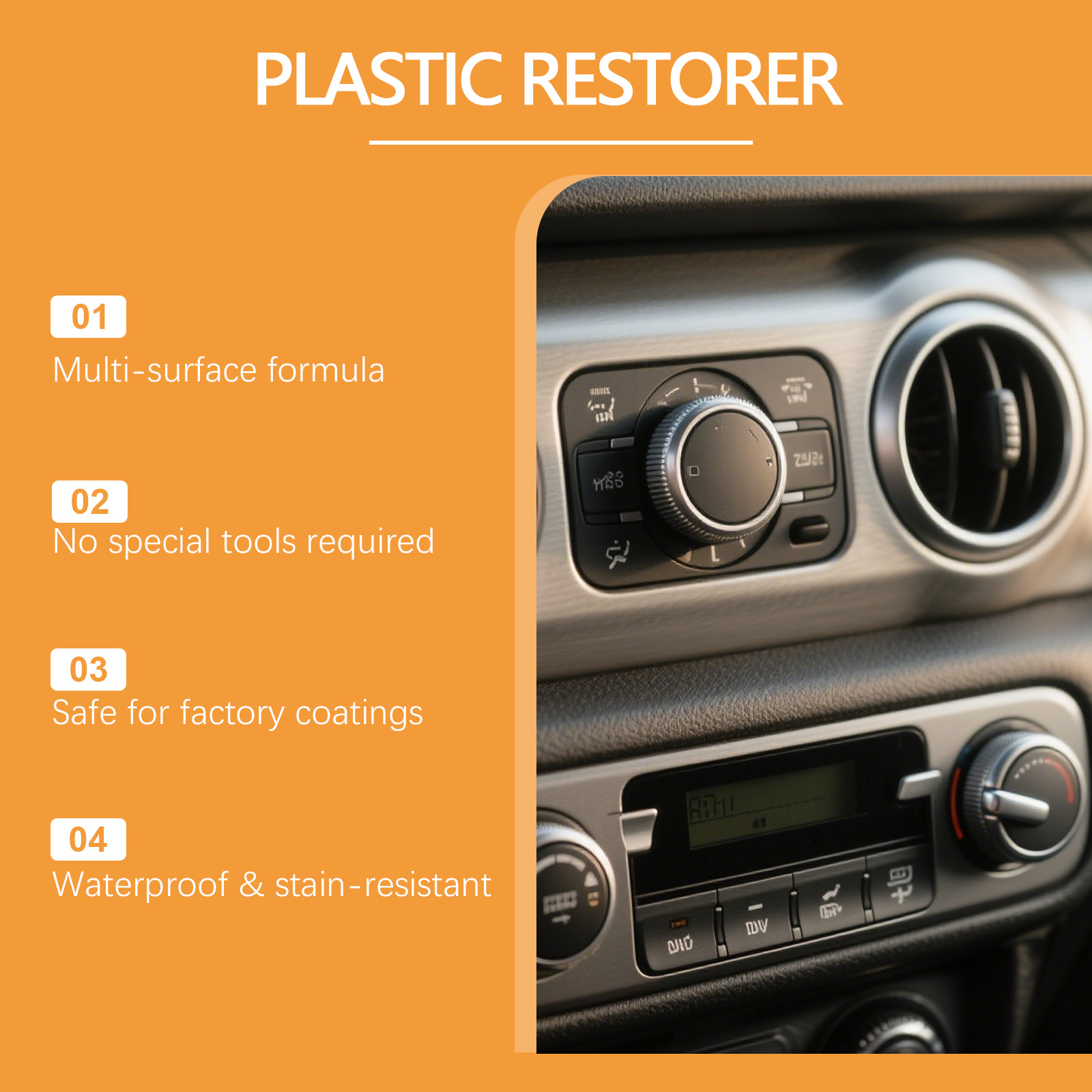 Automotive Plastic Restorer Pa - مراجعة Leather Cleaner Interior وسعره