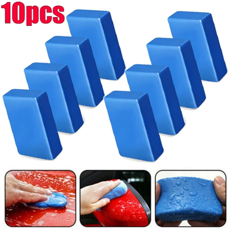 1-10Pcs Car Cleaning Clay Bar  - مراجعة Clay Bar Lubricant وسعره