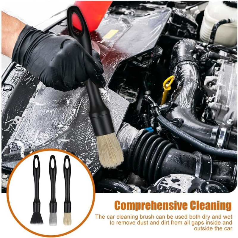 5pcs Automotive Detail Brush K - مراجعة Interior Detailing Kit وسعره