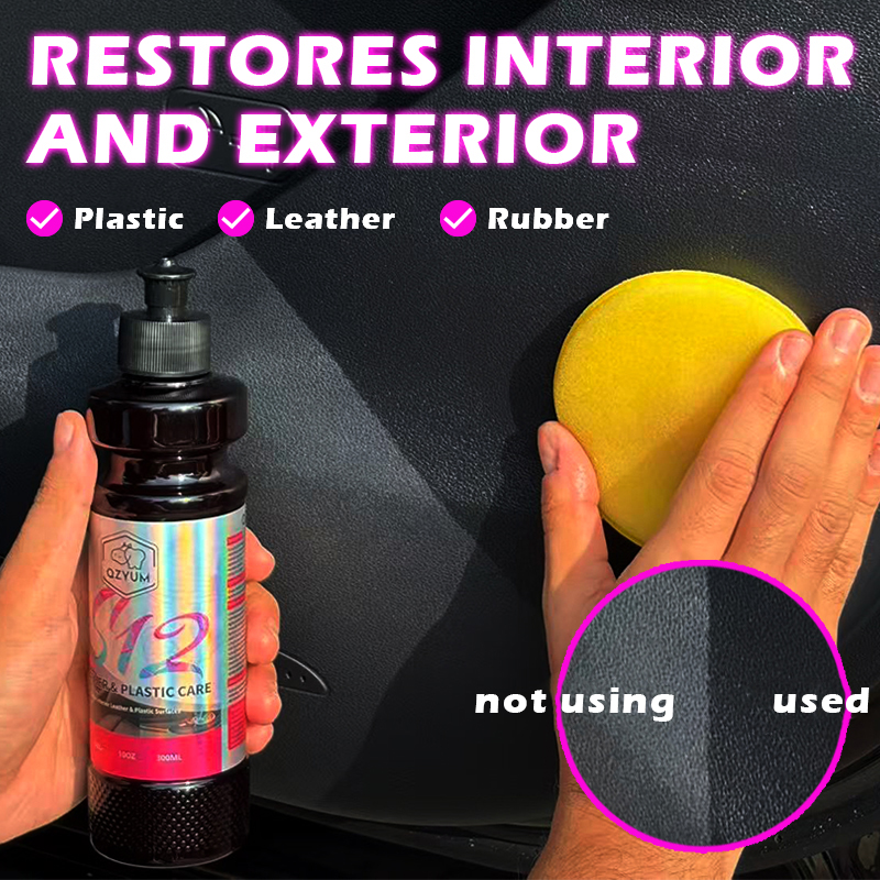 QZYUM Plastic & Trim Restorer, - مراجعة Trim Restorer Plastic وسعره