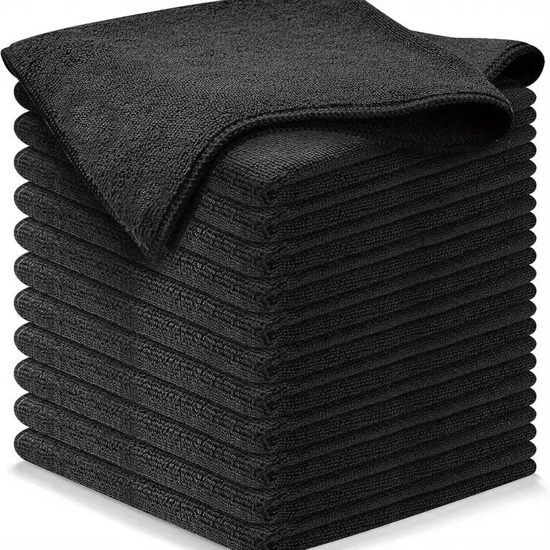 TILONDEX 1/3PCS Black Microfib - مراجعة Microfiber Towel Detailing وسعره