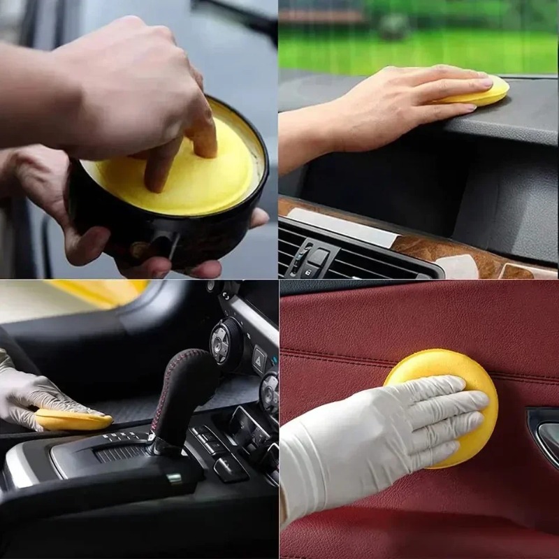 6PCS Car Care Foam Wax Applica - مراجعة Wax Applicator Pad وسعره