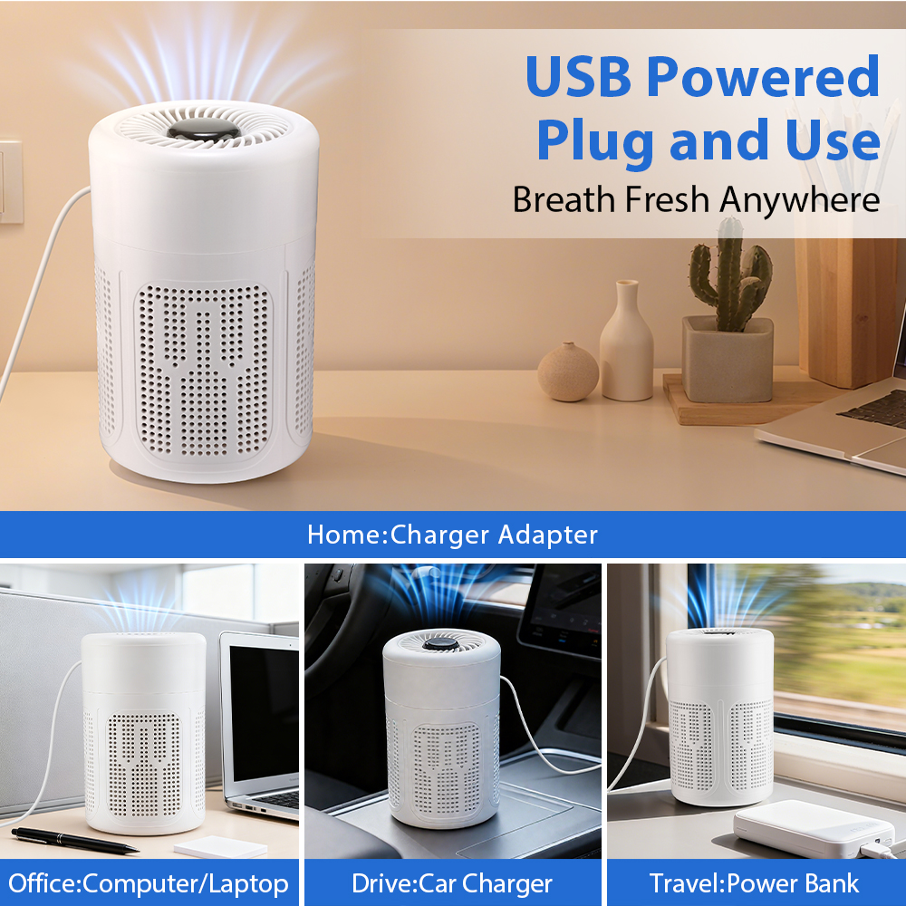 Portable Car Air Purifier Offi - مراجعة Odor Eliminator Car وسعره