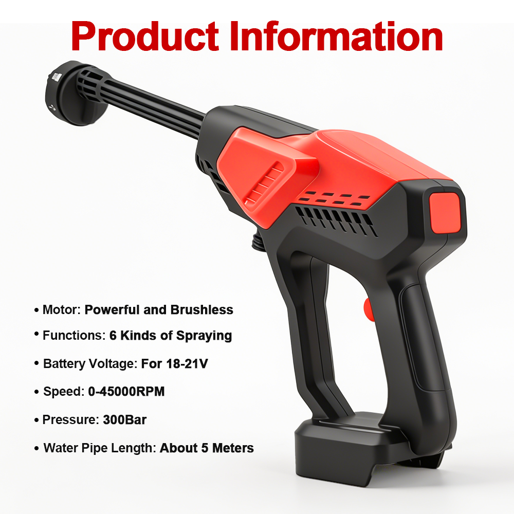 300Bar Brushless High Pressure - مراجعة Car Shampoo Ph وسعره