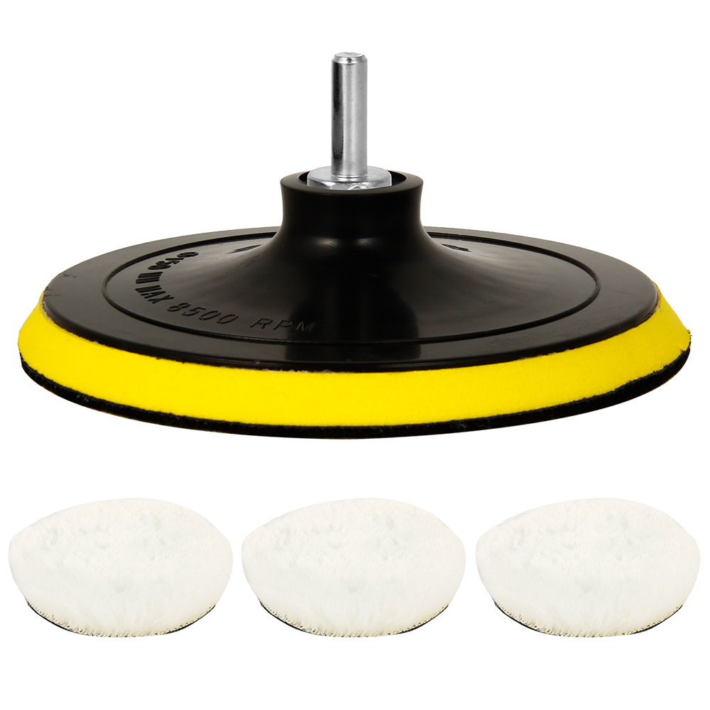 5pcs Car Polishing Pads Set 6  - مراجعة Polish Pad Set Buffer وسعره