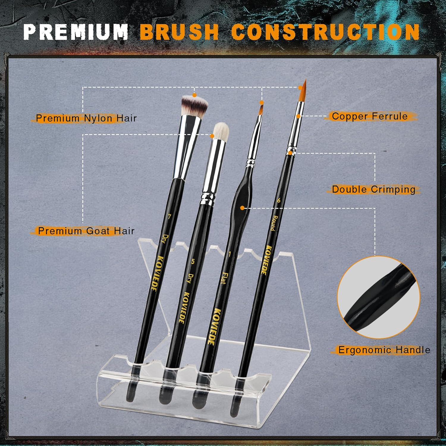 20Pcs Miniature Paint Brushes  - مراجعة Detailing Brush Set وسعره