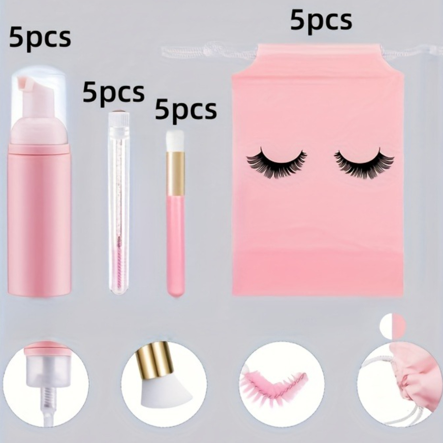 20Pcs Lash Care Kit - 5 Foam P - مراجعة Detailing Brush Set وسعره