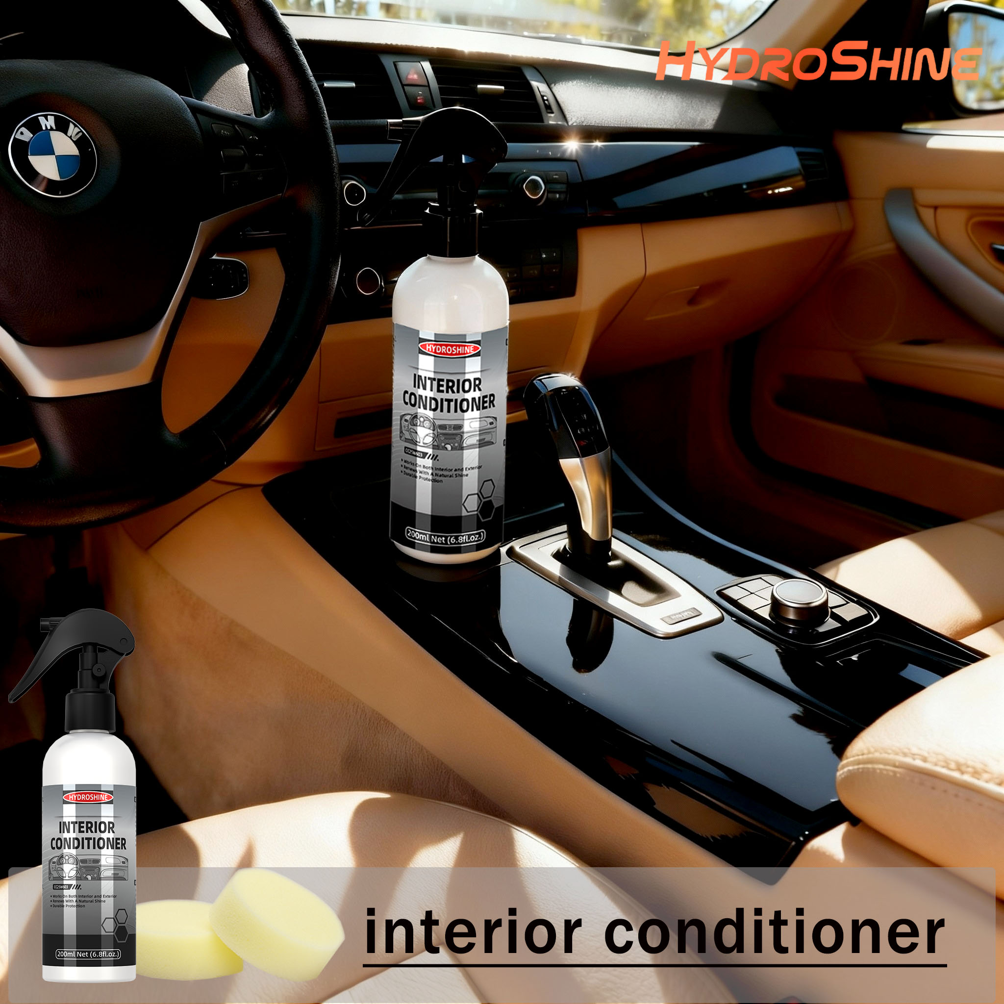 Hydroshine Car Interior Condit - مراجعة Leather Cleaner Interior وسعره