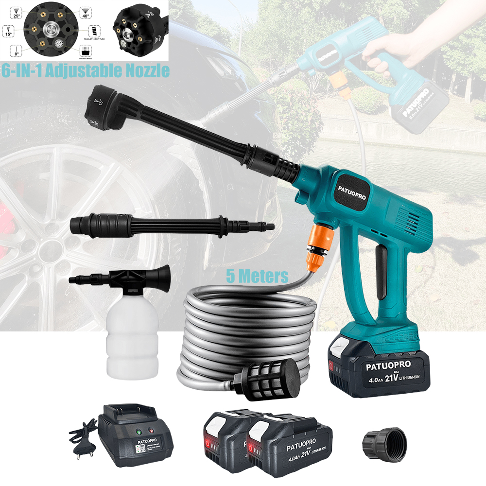Cordless Car Washing Gun High  - مراجعة Car Shampoo Ph وسعره
