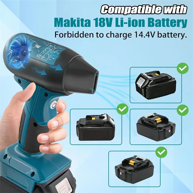 Makita 130000RMP 4-Speed Handh - مراجعة Dryer Car Blower وسعره