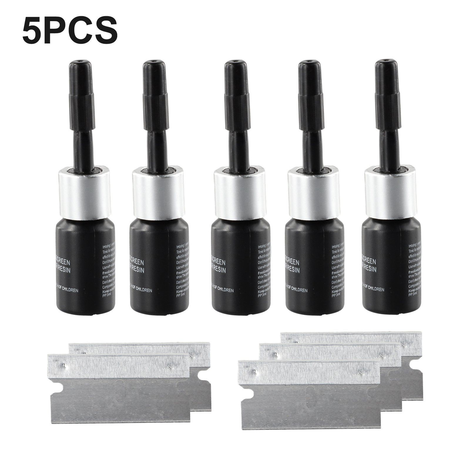 5PCS Automotive Windshield Gla - مراجعة Glass Cleaner Streak وسعره
