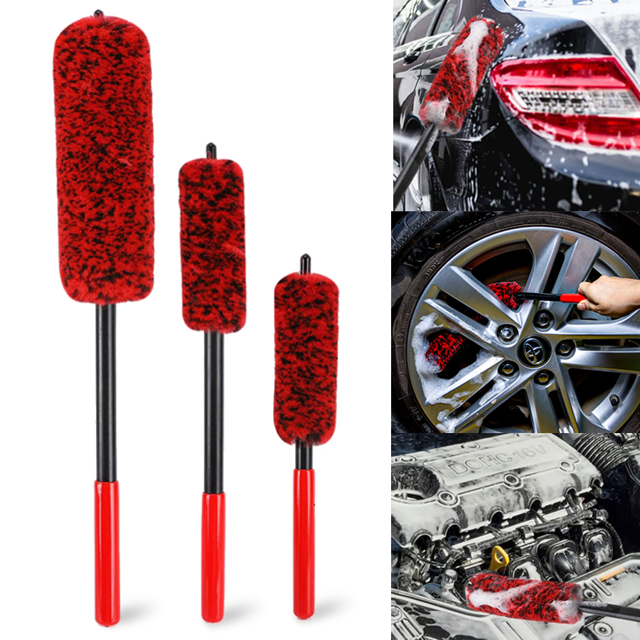 Car Wheel Woolies Plush Soft A - مراجعة Wheel Cleaner Alloy وسعره