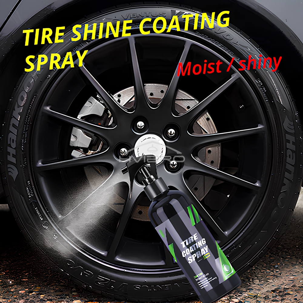 Tyre Gloss HVIERO S22 Tire Coa - مراجعة Tire Shine Spray Sealant وسعره