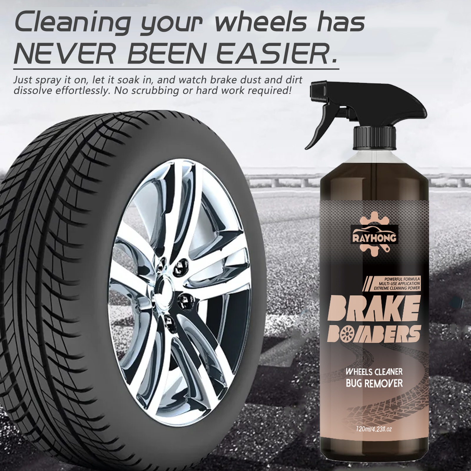Car Wheel&Tire Cleaner - Brake - مراجعة Wheel Cleaner Alloy وسعره