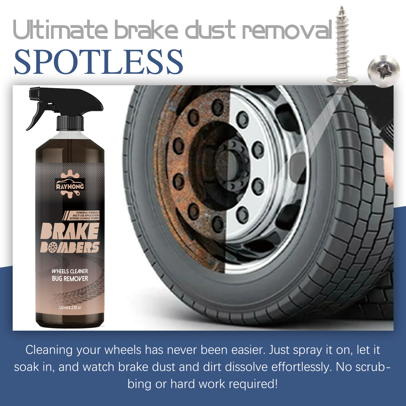 Car Wheel&Tire Cleaner - Brake - مراجعة Wheel Cleaner Alloy وسعره
