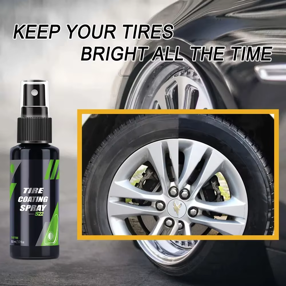 S22 Black Car Tire Blackening  - مراجعة Car Wax Ceramic Coating وسعره