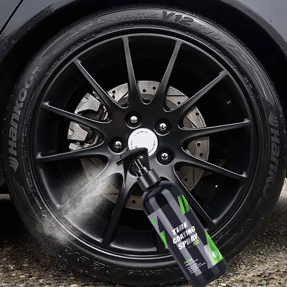 S22 Black Car Tire Blackening  - مراجعة Car Wax Ceramic Coating وسعره